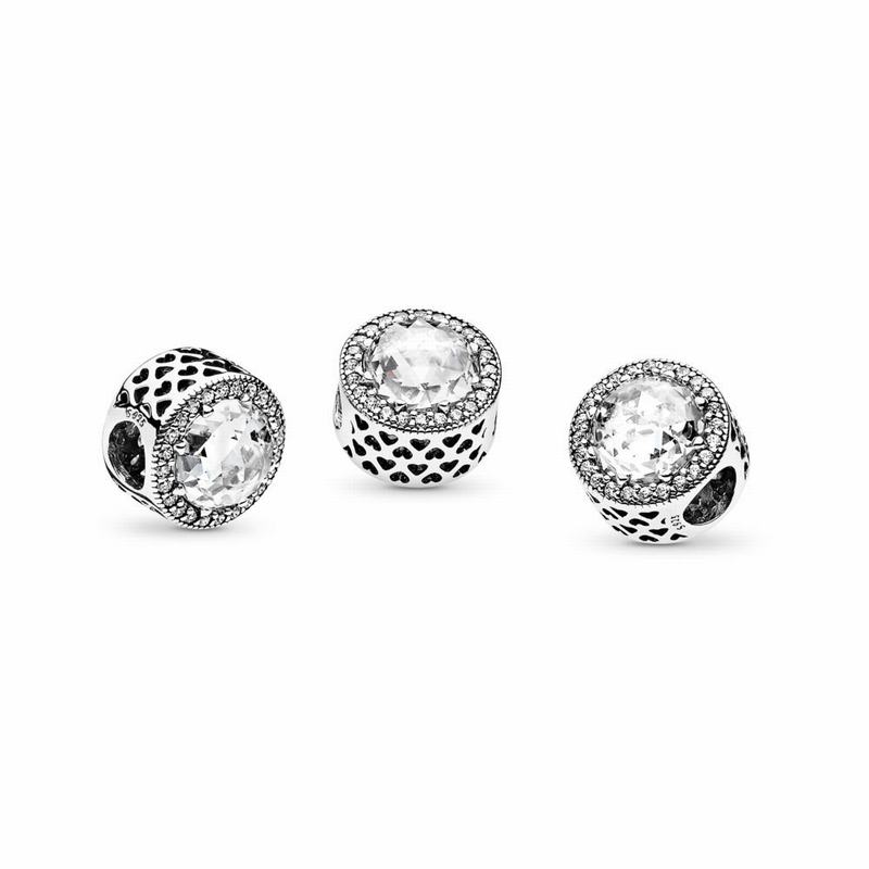 Pandora Radiant Hearts Charm Silver Egypt TB9784605